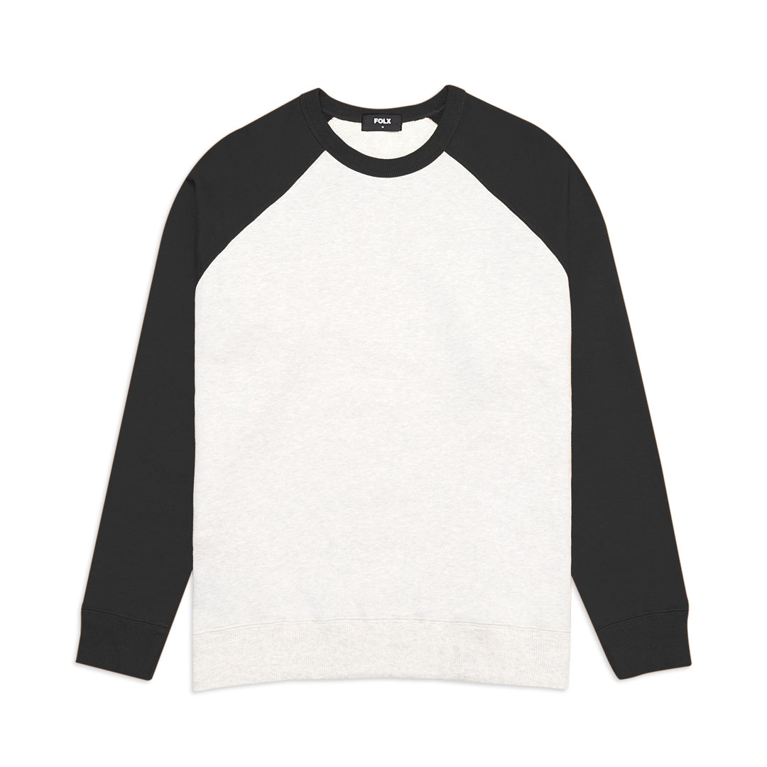 FOLX Color Block Raglan Sweatshirt