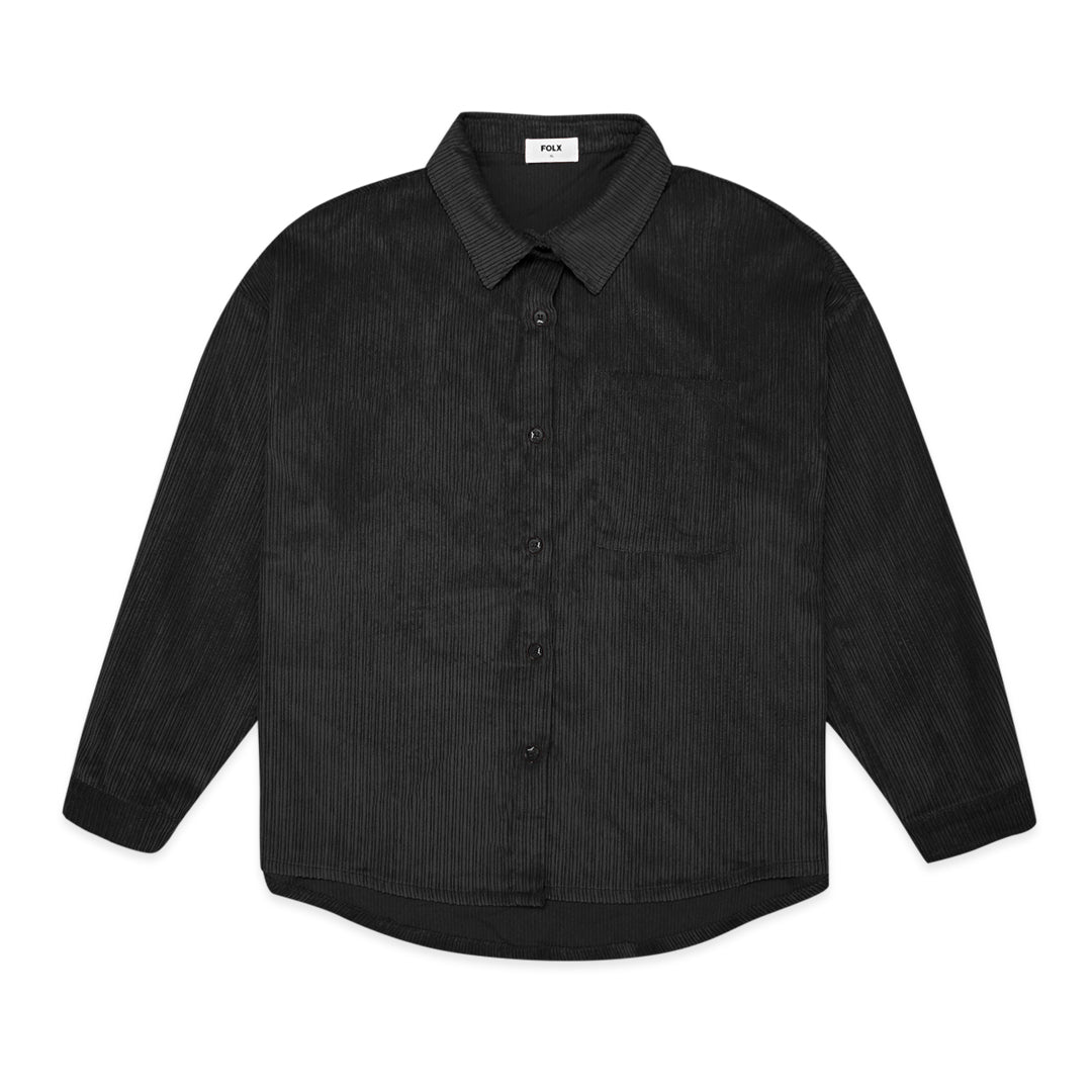 FOLX Corduroy Pocket Long Sleeve Shirt