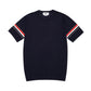 TBN Tricolor Stripes Knitted T-Shirt