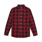 ANF Checkered Flannel Long Sleeve Shirt