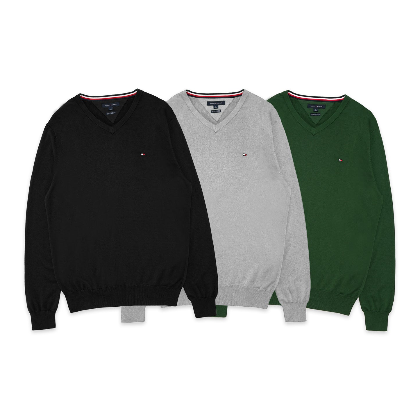 THFR Signature V-Neck Knit Sweater