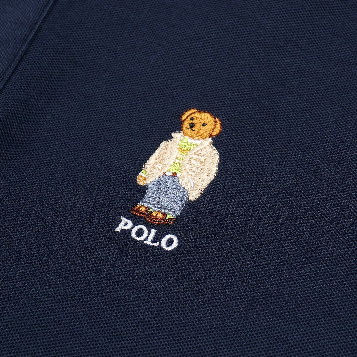 PRL Classic Bear Logo Polo Shirt