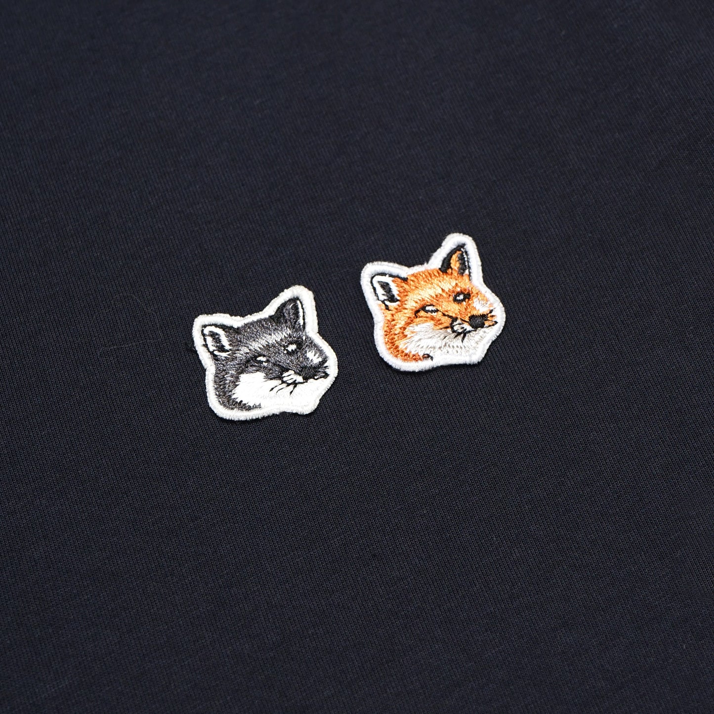 MKS Classic Double Fox Head Patch T-Shirt