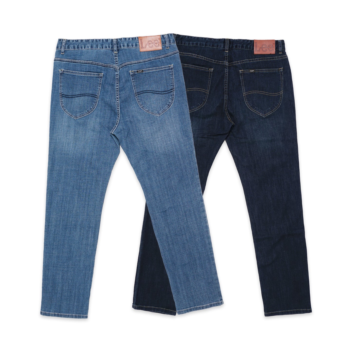 Lee X-Line Slim Straight Fit Washed Denim Jeans