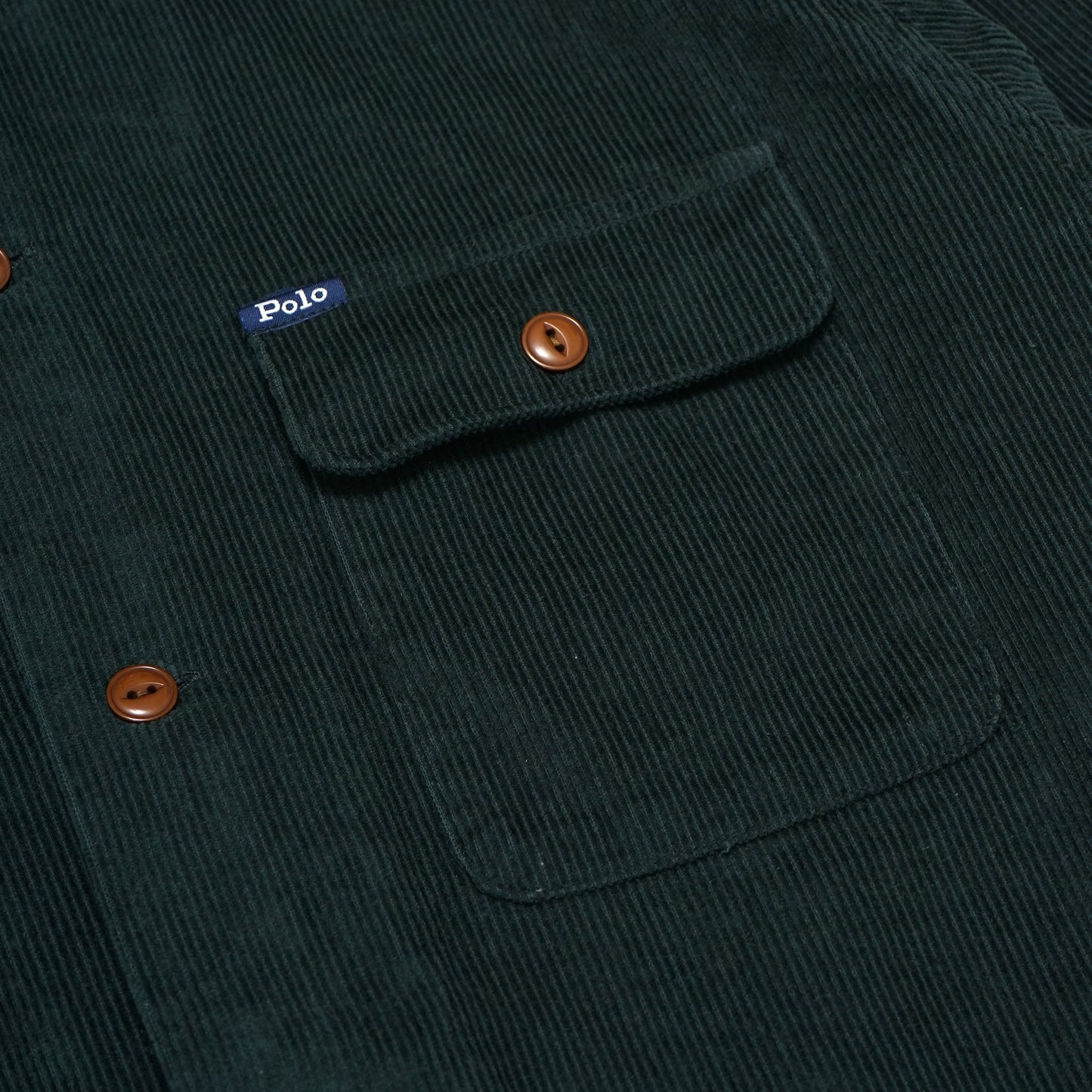 RLR Classic Fit Pocket Corduroy Long Sleeve Shirt