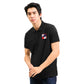 BRBRY Square Knight Logo Pique Polo Shirt