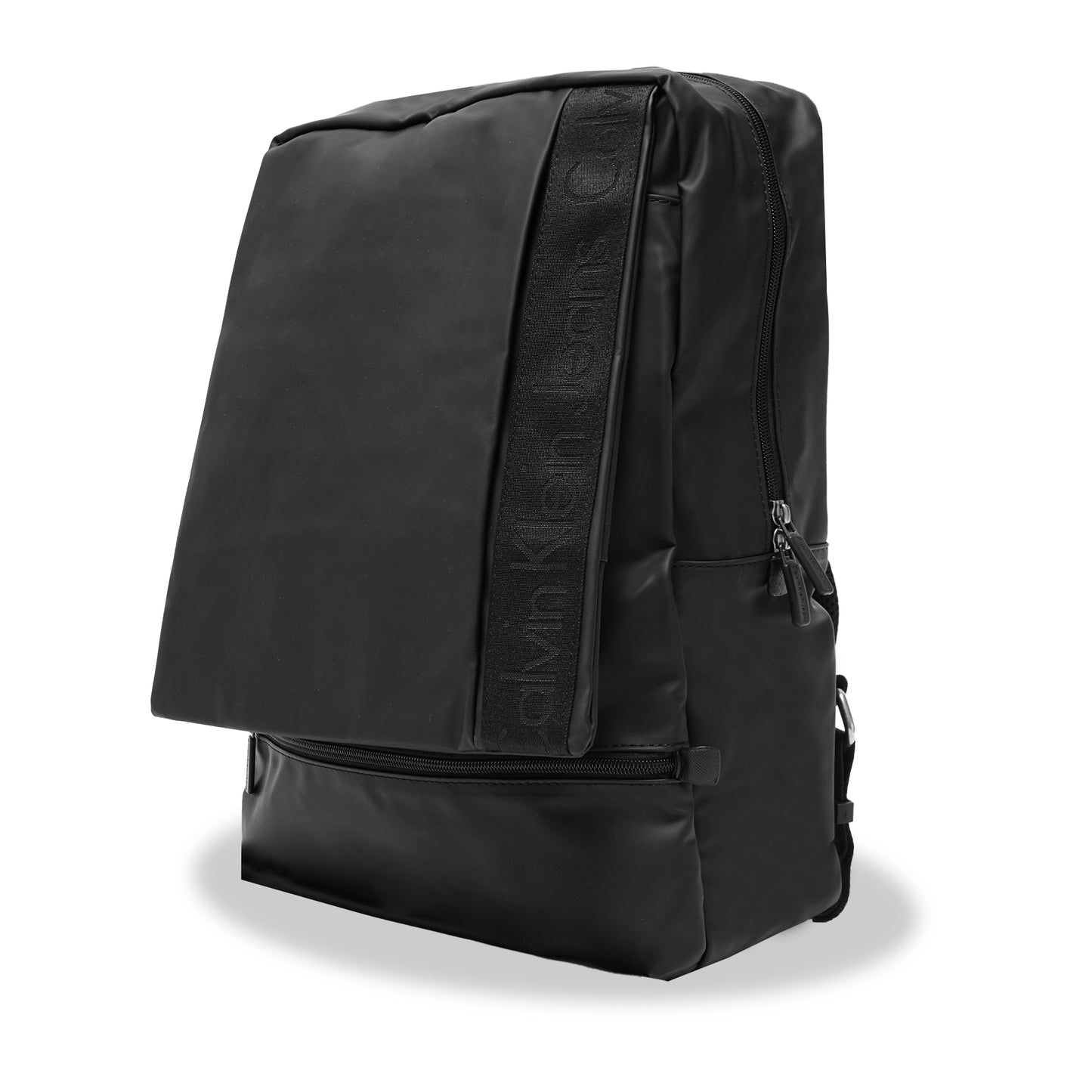 CK Right Vertical Logo Flap Backpack