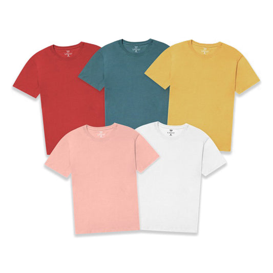 Giordano Plain Crew Neck T-Shirt B