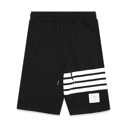 TBN Classic Loopback Bar Stripes Sweat Shorts