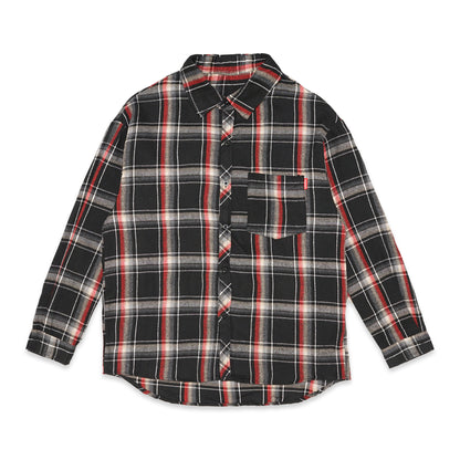 Onward Kashiyama Casual Flannel Long Sleeve Shirt