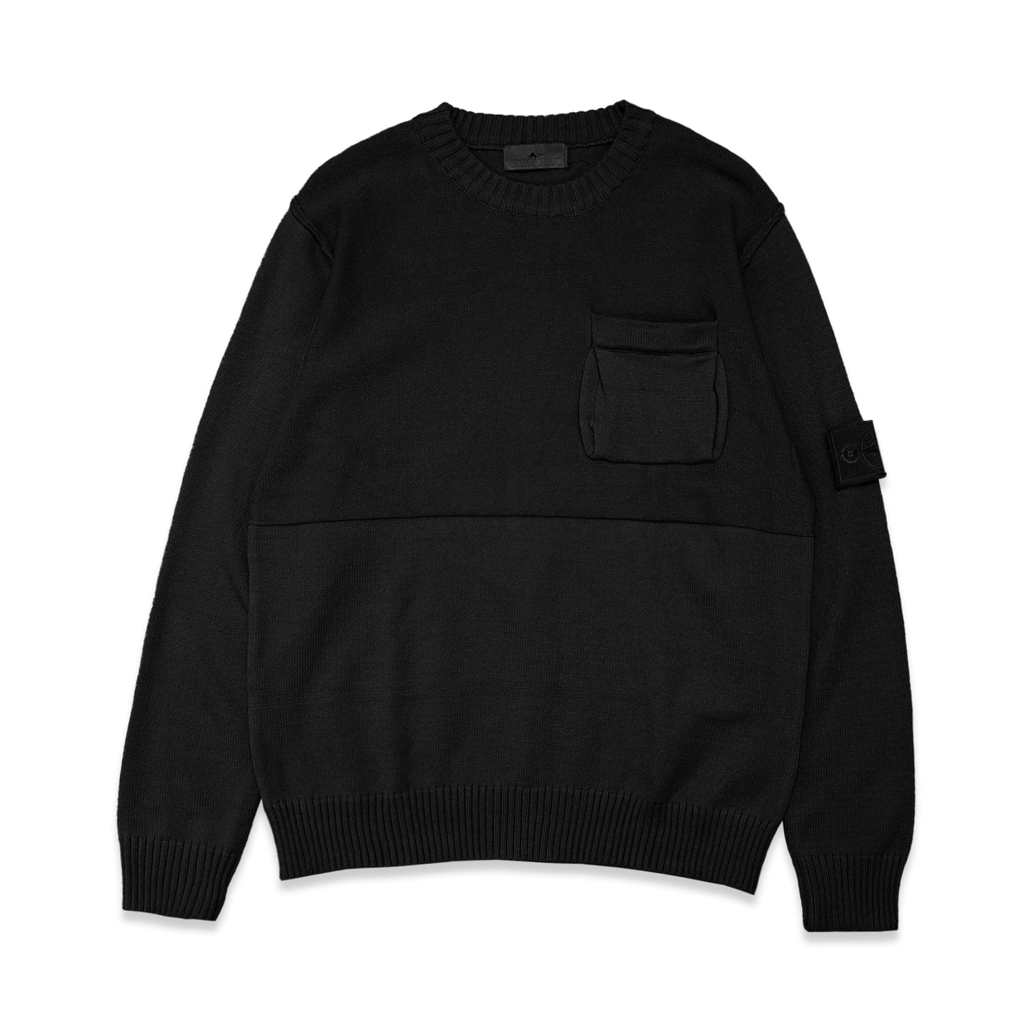 SIL Tonal Signature Badge Knitted Sweater