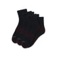 CLM Wool Blend Quarter Socks 3-Pair Pack