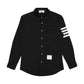 TBN Oxford Bar Stripes Long Sleeve Shirt