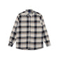 THFR Plaid Faux-Linen Regular Fit Long Sleeve Shirt