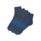 CLM Wool Blend Quarter Socks 3-Pair Pack