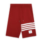 TBN Classic Loopback Bar Stripes Sweat Shorts