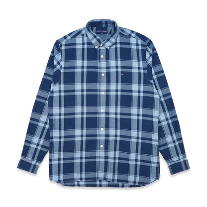 THFR Plaid Cotton Regular Fit Long Sleeve Shirt