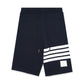 TBN Classic Loopback Bar Stripes Sweat Shorts