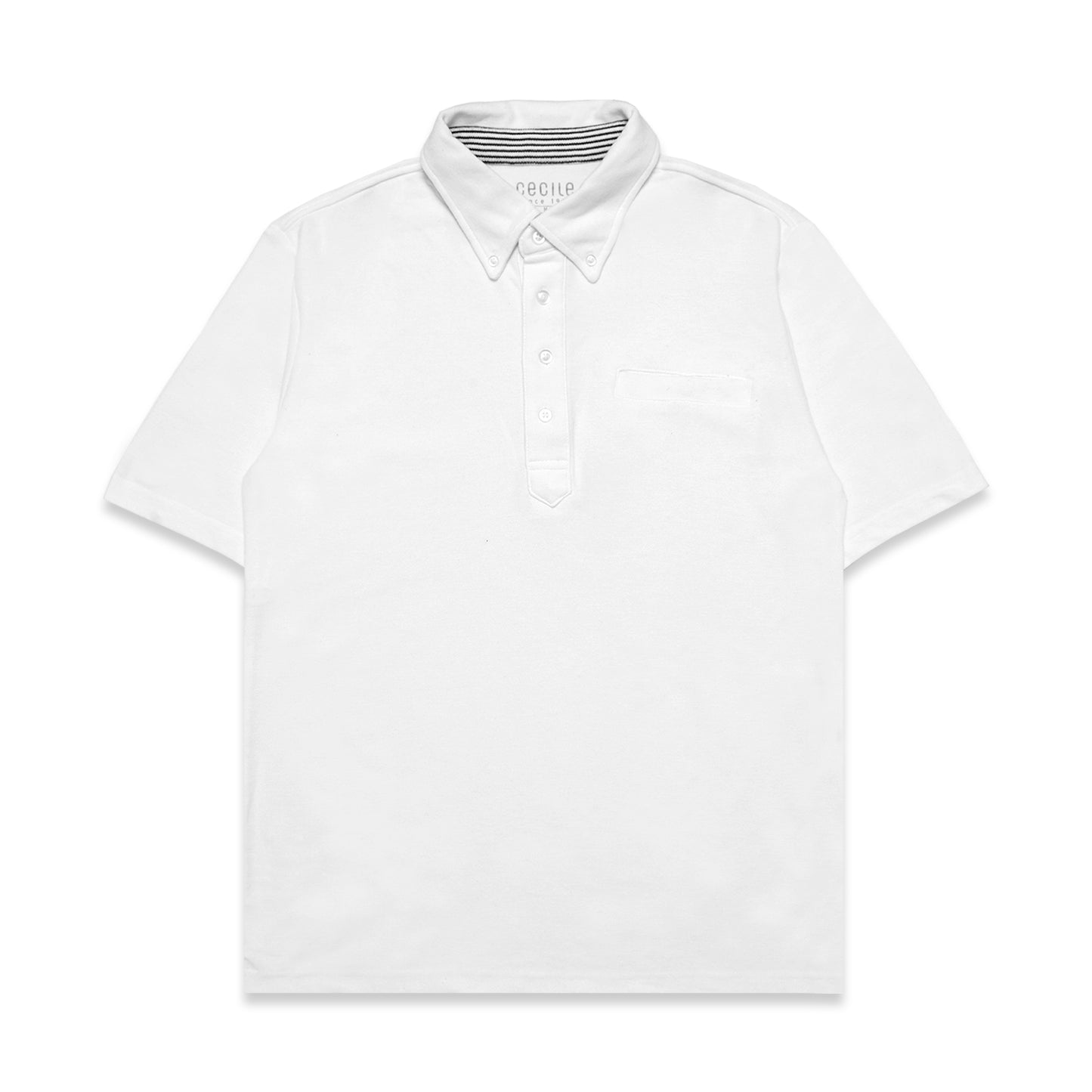 Cecile Classic Knit Polo Shirt