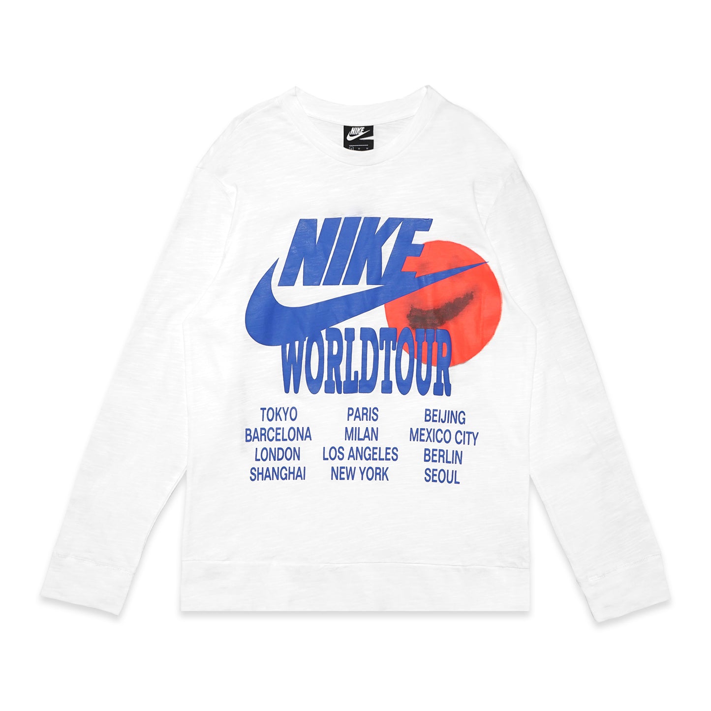 NKE World Tour Cotton Long Sleeve T-Shirt