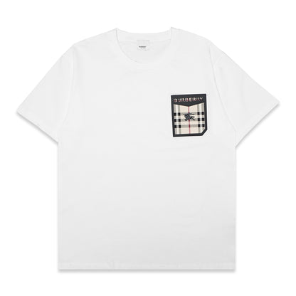 BRBRY Checkered Chest Pocket T-Shirt