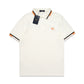 FPR Tricolor Stripe Collar Polo Shirt