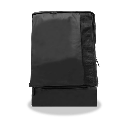 CK Right Vertical Logo Flap Backpack