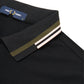 FPR Tricolor Stripe Collar Polo Shirt