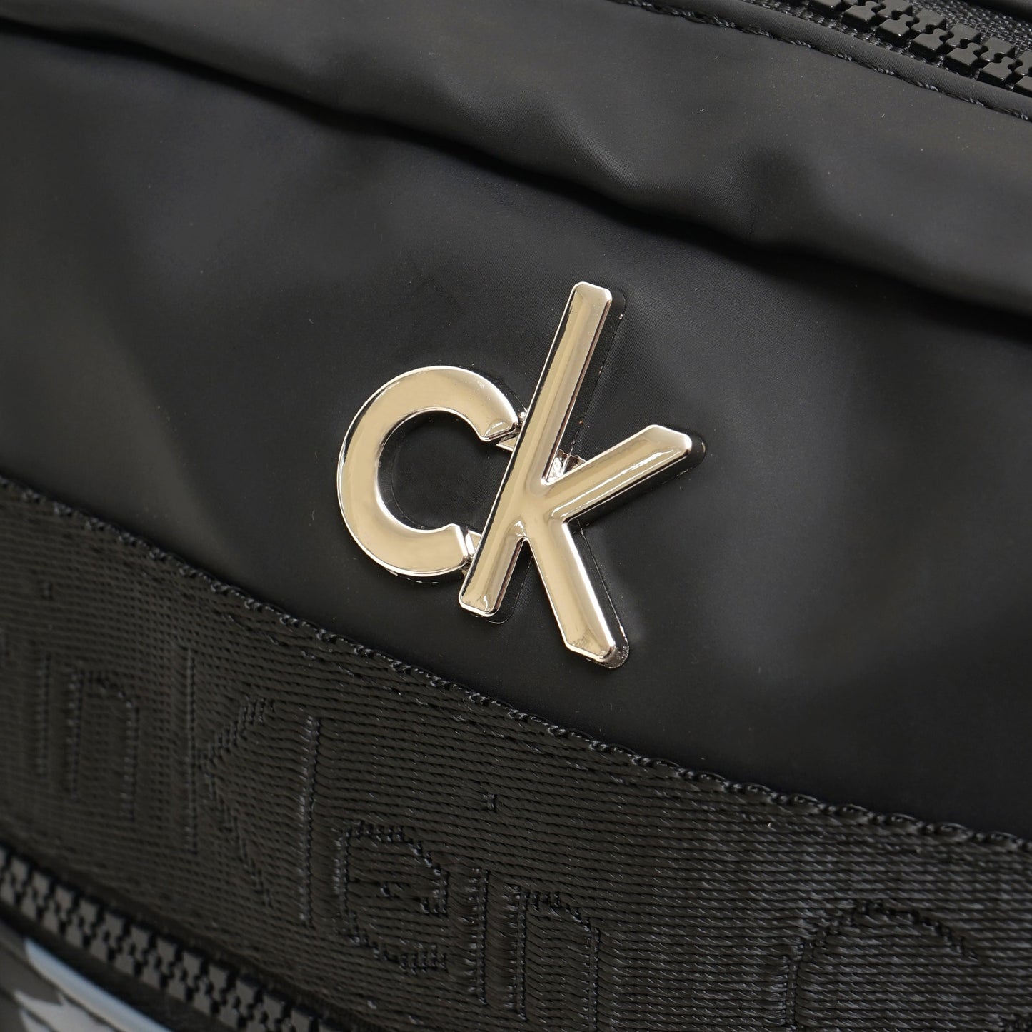 CK Patterned Reporter Bag