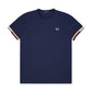 FPR Stripe Cuff Pique T-Shirt