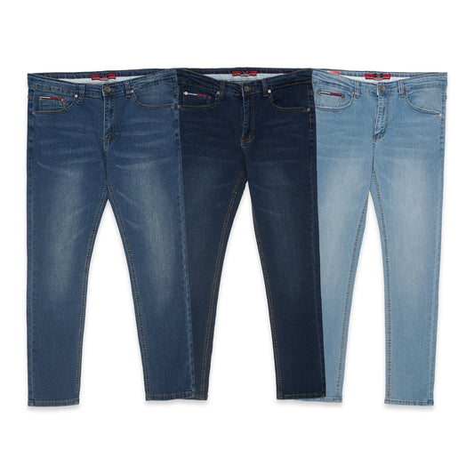 THFR Reebel Back Side Logo Slim Fit Denim Jeans