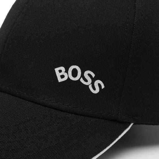 HGB Logo-Print Cotton Twill Cap