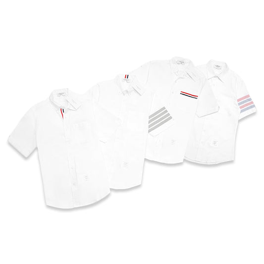 TBN Oxford Grosgrain Short Sleeve Shirt