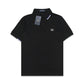 FPR Left Collar Short Stripe Polo Shirts