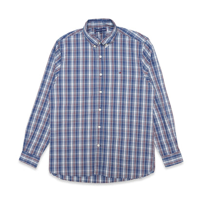 THFR Plaid Poplin Regular Fit Long Sleeve Shirt