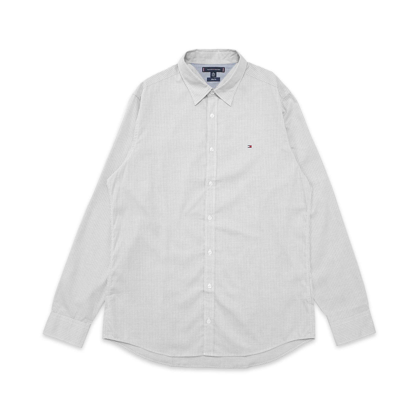 THFR Patterned Poplin Slim Fit Long Sleeve Shirt