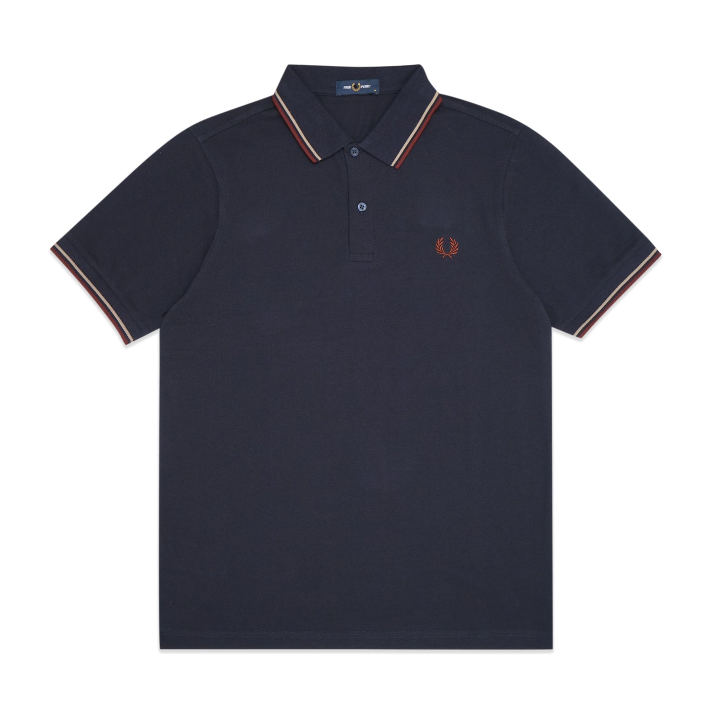FPR Double Stripes Collar Polo Shirt