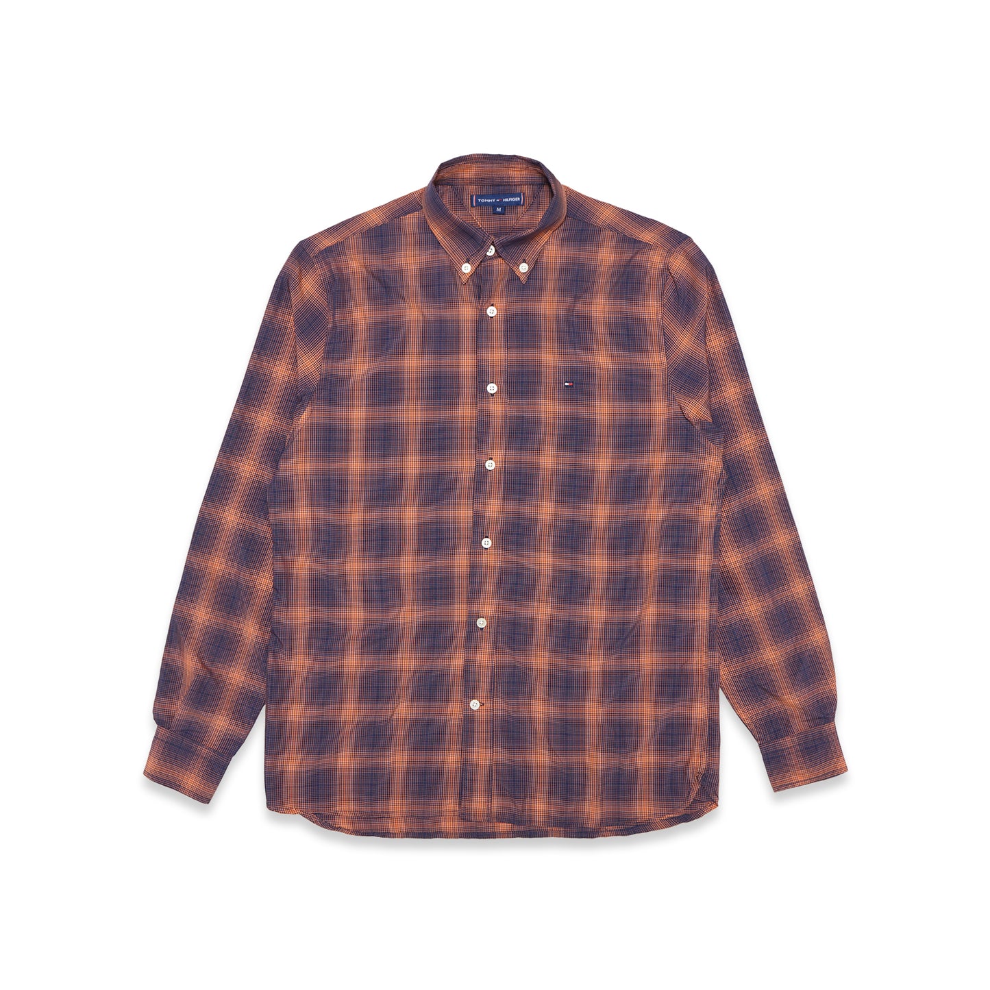 THFR Square Plaid Cotton Regular Fit Long Sleeve Shirt