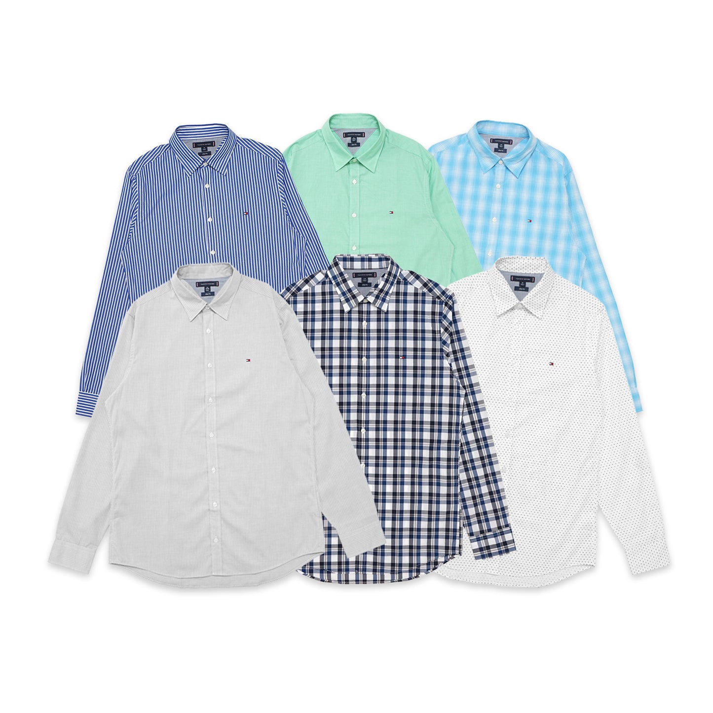 THFR Patterned Poplin Slim Fit Long Sleeve Shirt