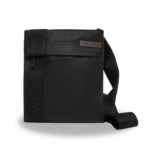 CK Vertical Logo Flat Crossbody Bag