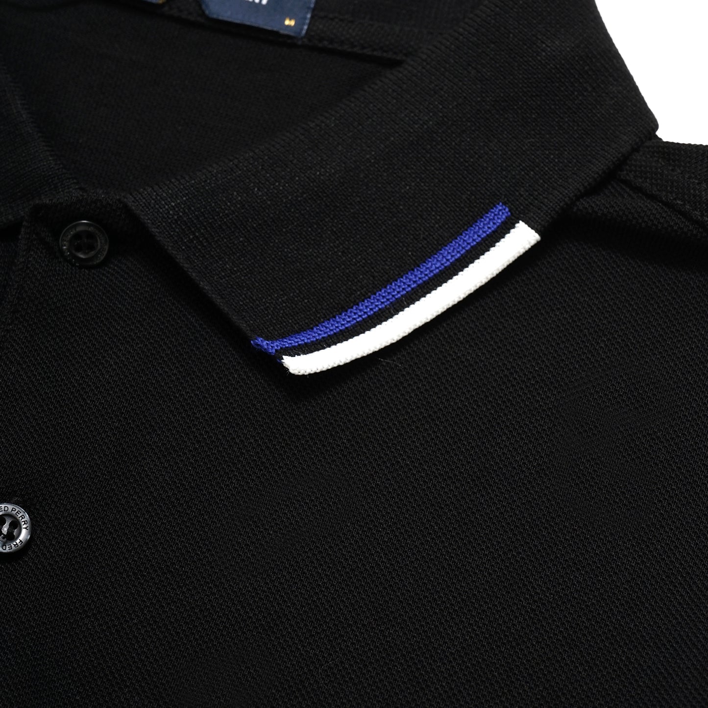 FPR Left Collar Short Stripe Polo Shirts