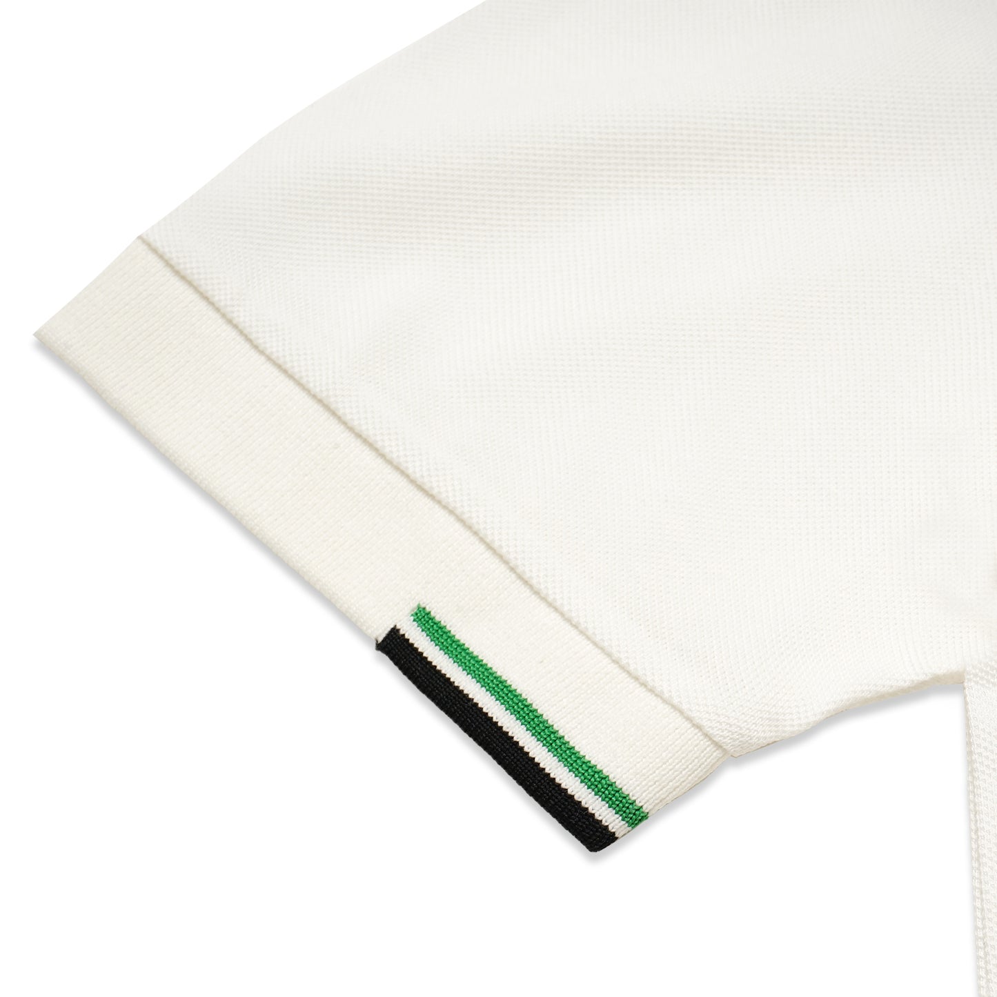 FPR Left Collar Short Stripe Polo Shirts