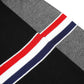 TBN Milano Stitch Stripe Armband Pullover Crewneck Sweater