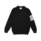 TBN Bar Stripes Long Sleeve Polo Shirt