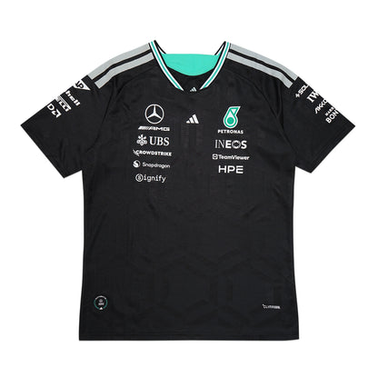 ADD X Mercedes AMG Petronas F1 Team V Neck Jersey T-Shirt