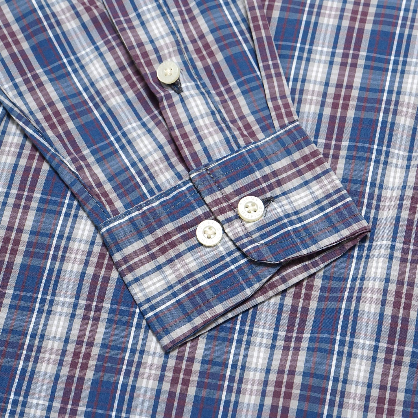 THFR Plaid Poplin Regular Fit Long Sleeve Shirt