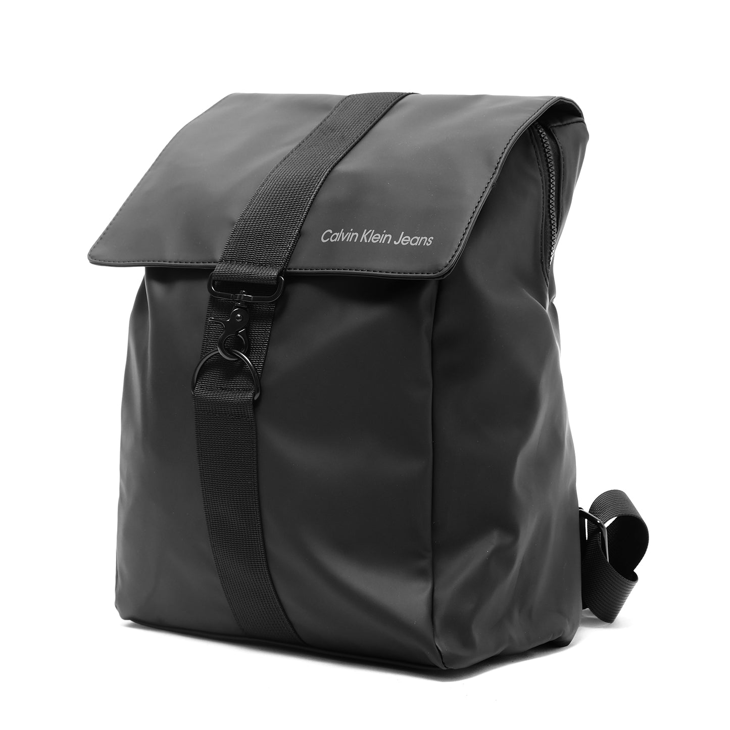 CK Metal Hook Flap Backpack