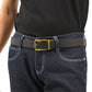 CCH Golden Square Pin Buckle Leather Belt