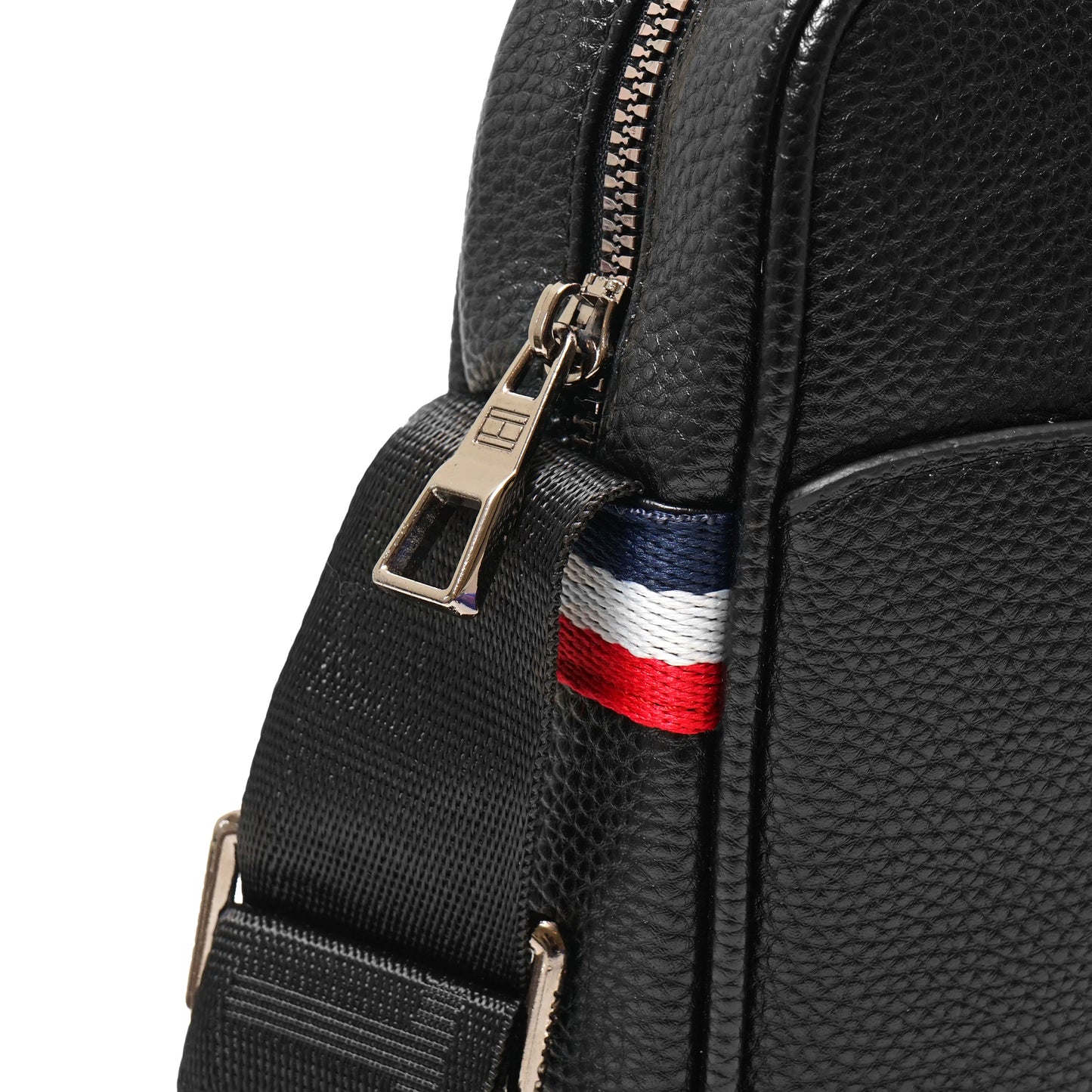 THFR Tricolor Stripes Metal Logo Reporter Bag