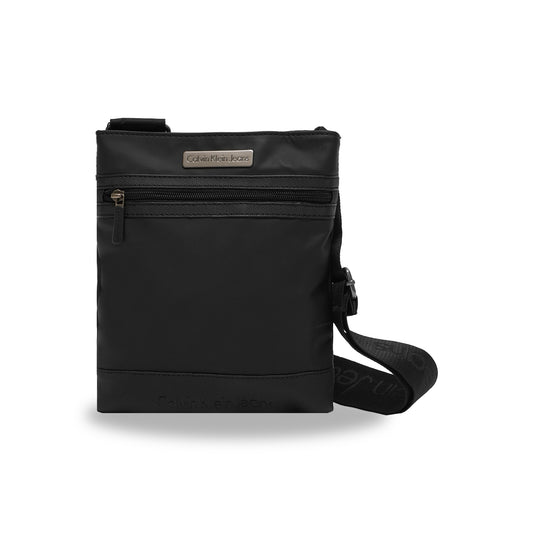 CK Bottom Logo Flat Crossbody Bag